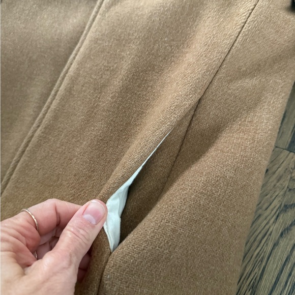 J. Crew Classic Tan Wool Coat - Picture 2 of 6